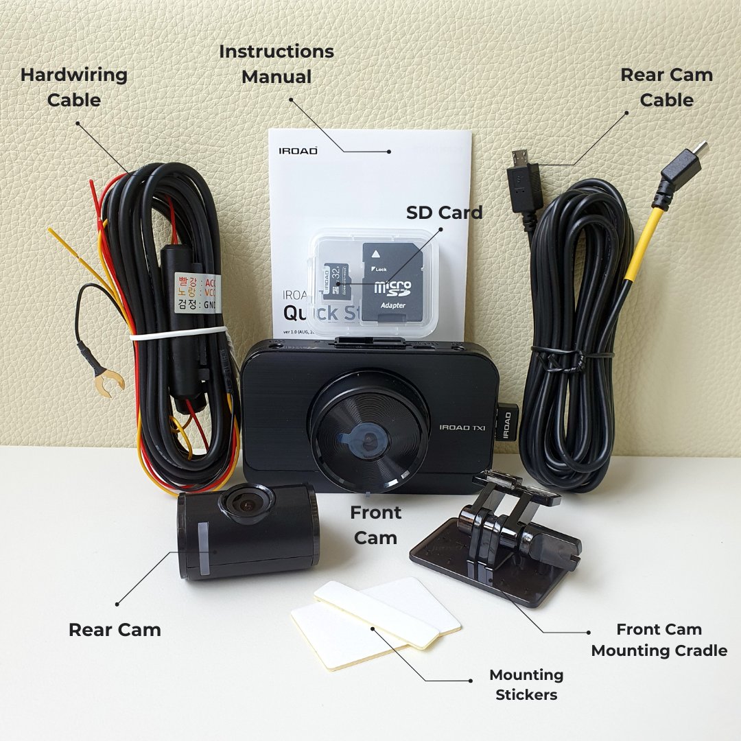 iroadglobal's tweet photo. 📦IROAD TX1 comes with everything you need inside the box to start installing your dash cam!

👇Check out the TX1 package contents:

Learn more about TX1 on https://t.co/tIHfWGZ6wE

#iroaddashcam #iroad #iroadglobal #dashcam #dashcamera #carcamera #unboxing #drivesafe https://t.co/H6U6ClOgk2