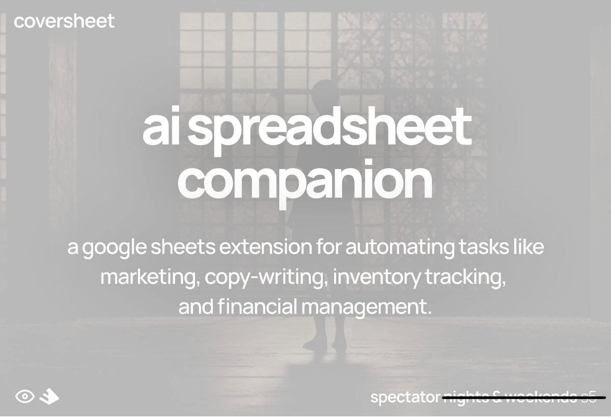 yawnxyz's tweet image. got a late invite to #buildspace @_nightsweekends! s5
turned out it was... a silly mistake by @FarzaTV 

watched the videos anyway. built a toy anyway.

creating an unofficial house — shadowfell — for the lonely ghosts who linger outside of @_buildspace

#shadowfell