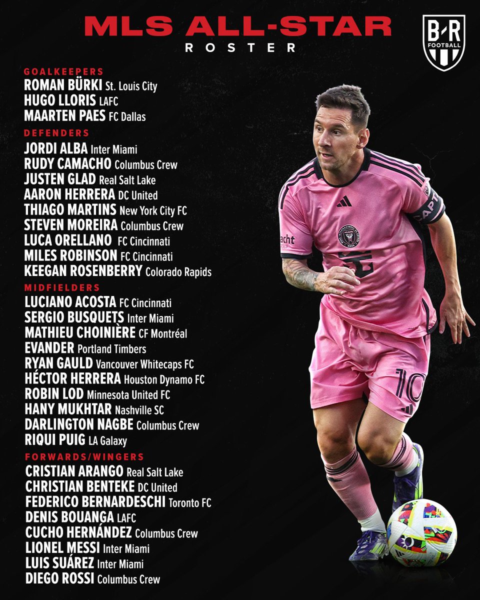 idextratime's tweet photo. ✅ RESMI : Daftar pemain yang masuk dalam tim MLS All-Star. 🌟

Maarten Paes akan menjadi orang Indonesia PERTAMA yang satu tim dengan Messi.. 🇮🇩😱

📸 @brfootball https://t.co/9DsEEIEMEs