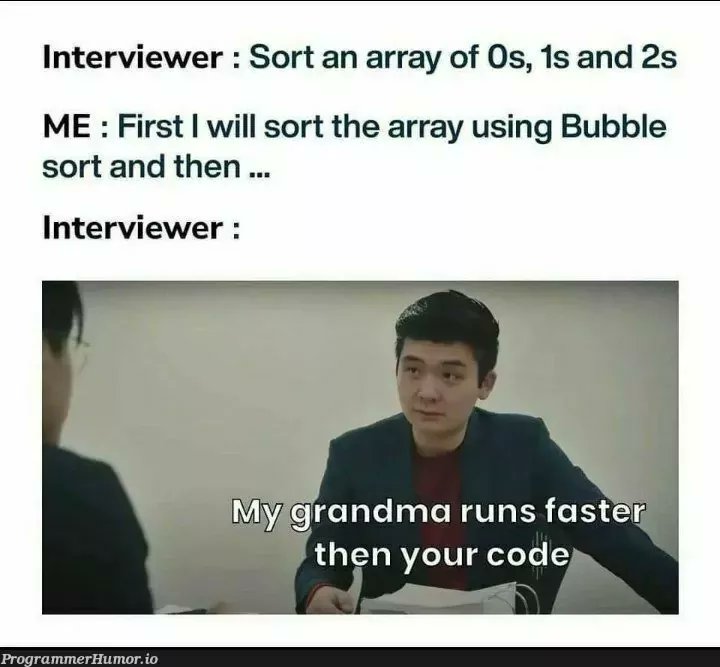 Fuadhas6's tweet photo. Bubble sort 😁😁 https://t.co/2sZnu9IaFB