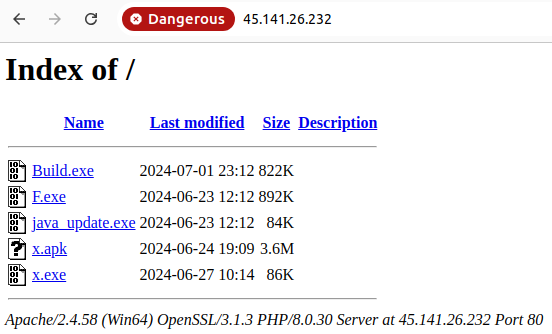lontze7's tweet photo. #opendir spreading #xred backdoor

http://45.141.26[.]232/ https://t.co/wUg3YrMD9h