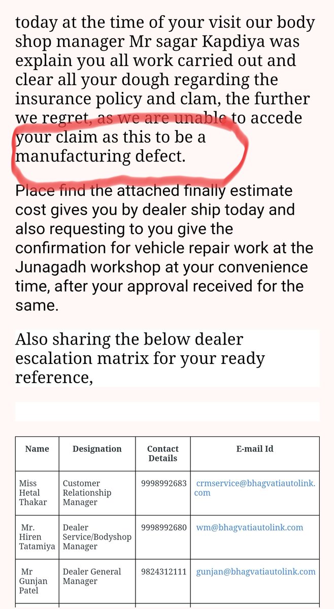 PravinPatel7449's tweet photo. @RNTata2000 Sir we respect you but please see in your Tata group management no body can listen to your customer's problem so we request you please look in matter seriously,now it's time to do something for your customer. See some replies received from your team. https://t.co/yvvIr7l1T8