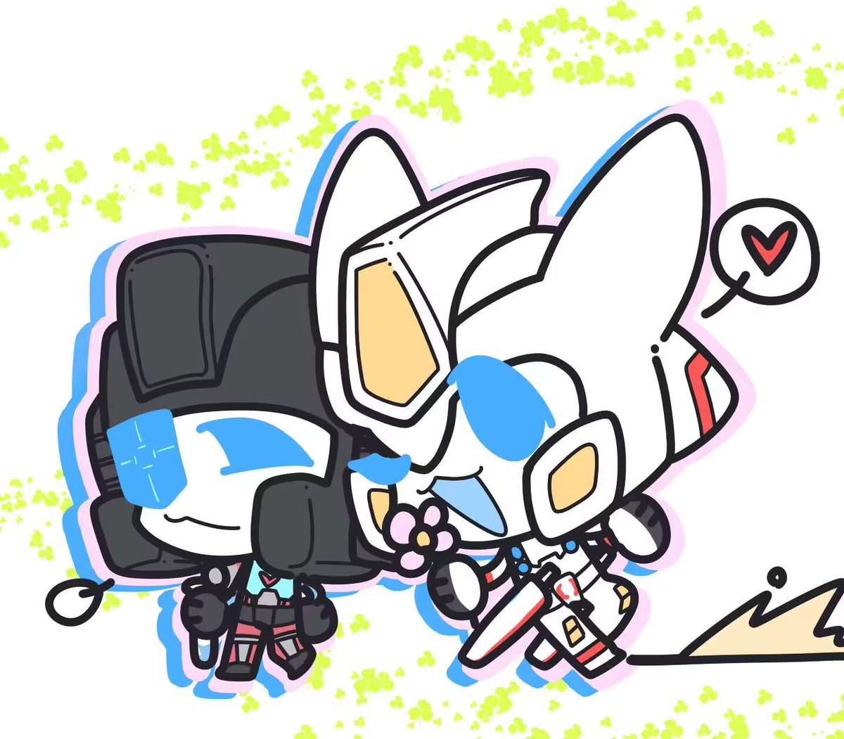 EternalX01's tweet photo. JC老师给画的无偿🥺💓非常萌的漂感小鼻嘎
#Transformers #Maccadam
#Drift #Perceptor #DriftPercy #driftceptor https://t.co/gDVrqVWulH