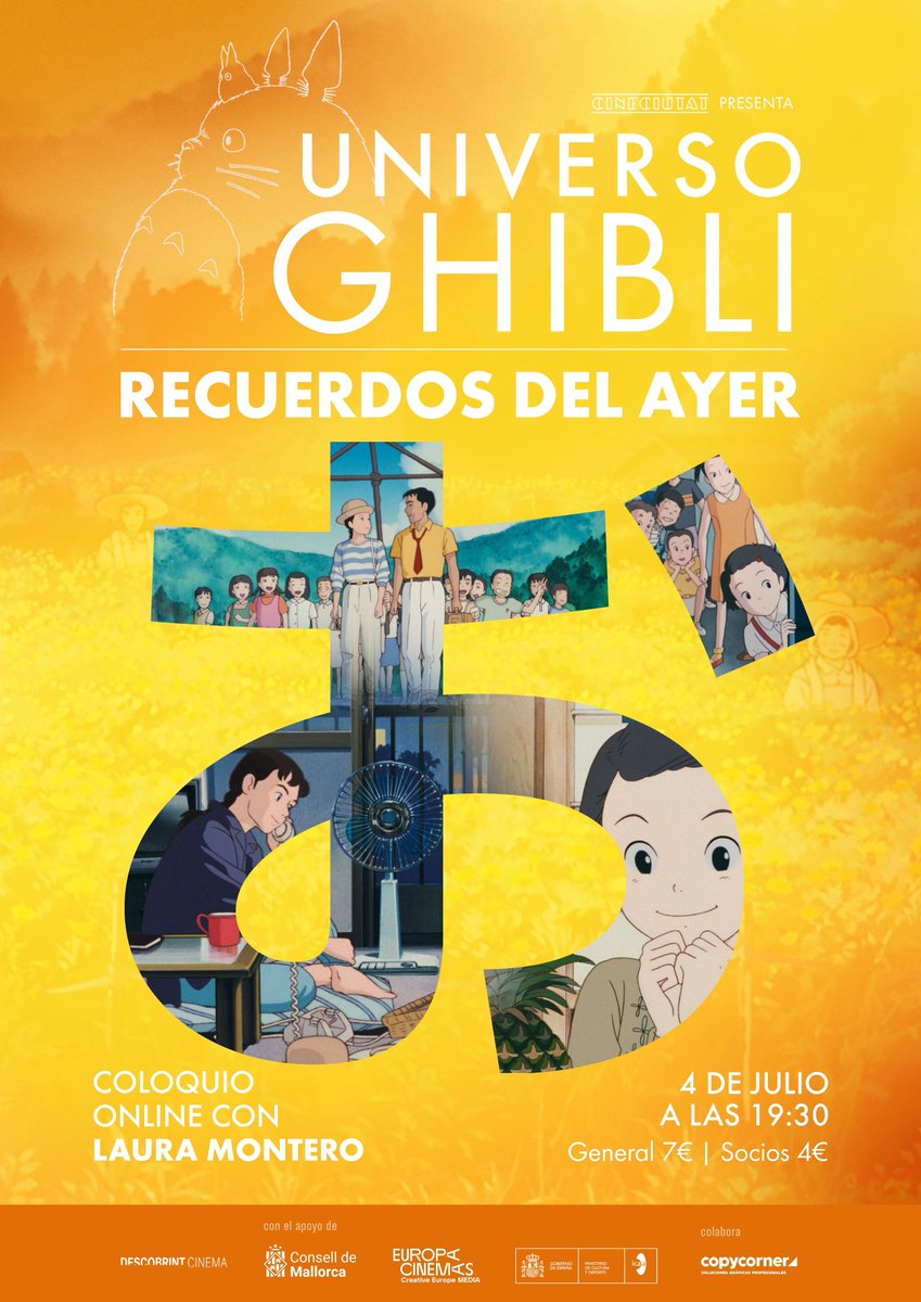 🗓️ Este jueves 4 de julio, 'Recuerdos del ayer' + charla con Laura Montero Plata <a href="/lmonplata/">Laura Montero Plata</a>, a partir de las 19:30 h. en <a href="/CineCiutat/">CineCiutat</a> Palma (Islas Baleares) 🎞️

🎟️ Entradas: reservaentradas.com/entrada/islas-…