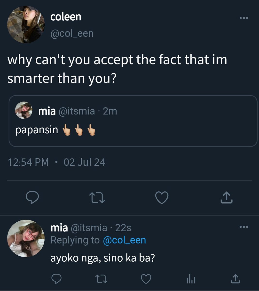 snoloopy's tweet photo. a short #macolet au wherein..

they‘re both short tempered the fact that they‘re also academic rivals. will they ever make it up with each other? not until something unexpected happened. https://t.co/1gXXufoaA1