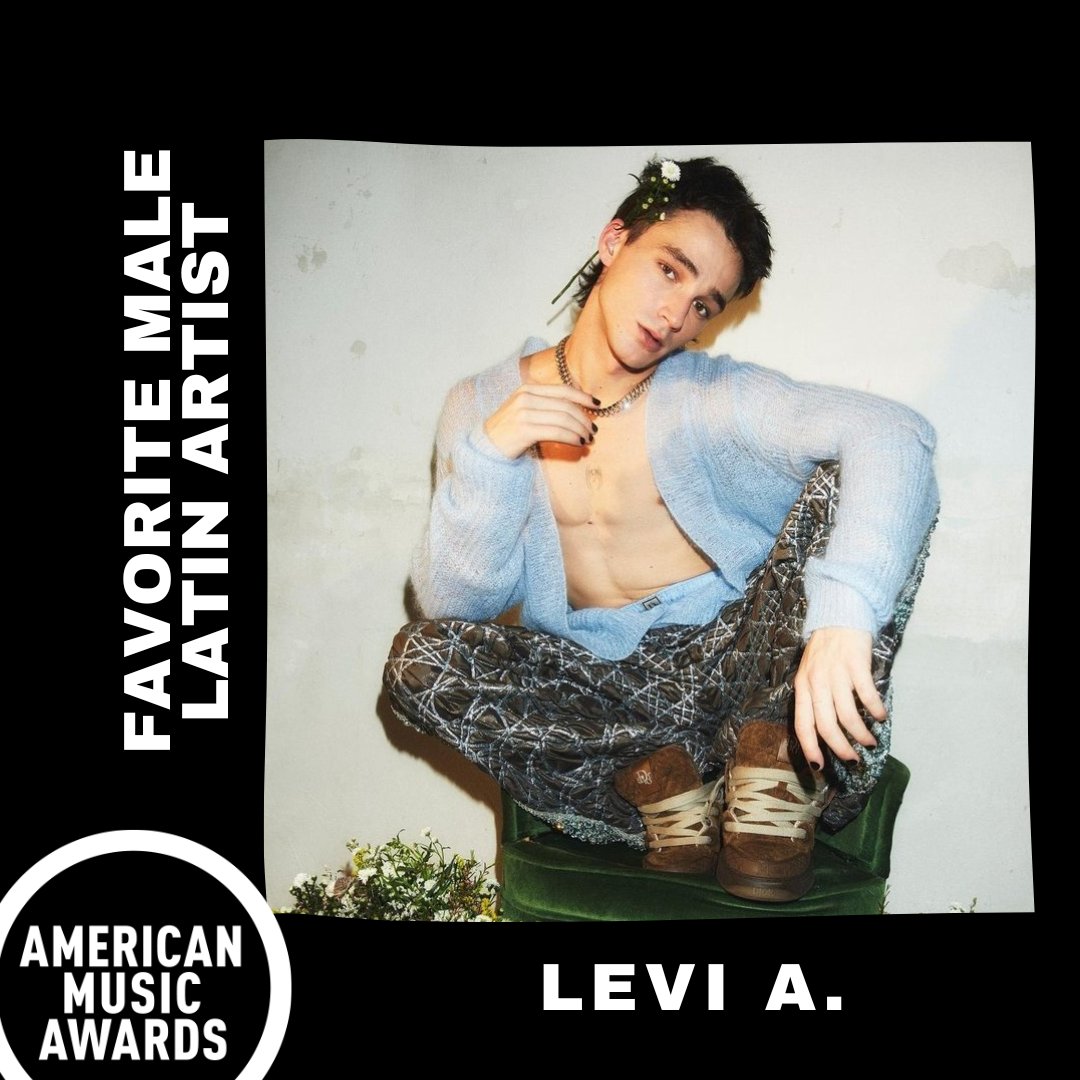 AMAsRPM's tweet photo. #FavoriteMaleLatinArtist

'Levi A' se corona como la ganadora de esta categoría. ¡Felicidades!

#AMAsRPM4 https://t.co/QxLmXW62oJ