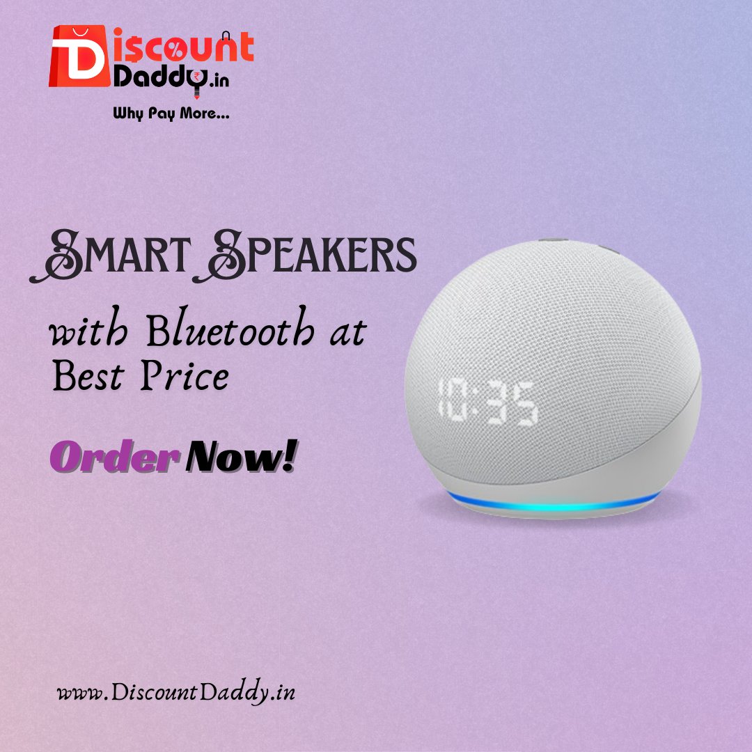 DiscountDaddy_'s tweet photo. Big discounts, bigger sound! 🎵 Shop Discount Daddy for unbeatable deals on Bluetooth Speakers!😍
Shop Now - https://t.co/ug9lS92n2W 
#speaker #alexa #bluetoothspeaker #discountdaddydeals #ordernow https://t.co/ODZtodmZU0