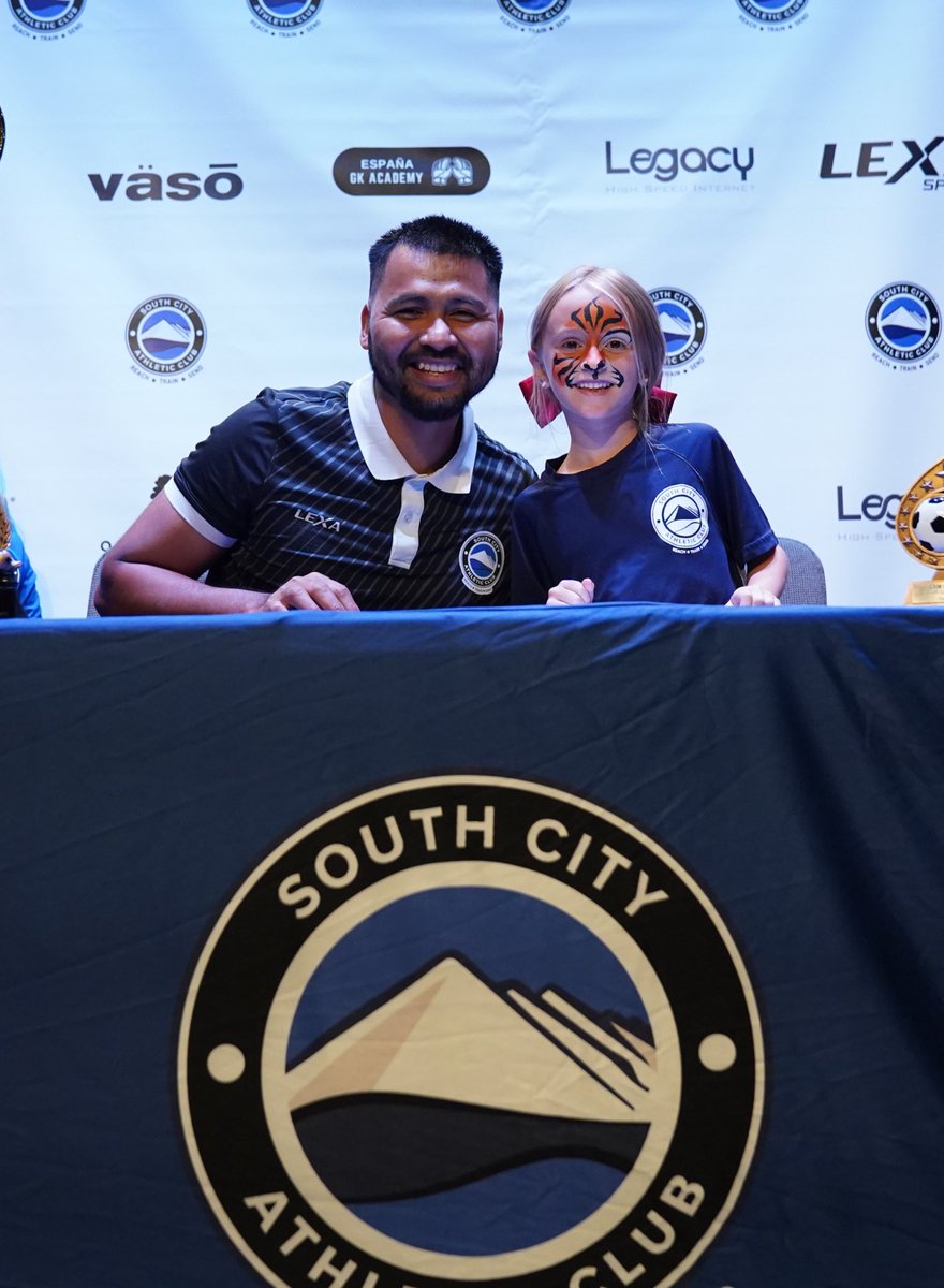 _chasebishop's tweet image. Signing Day!! Proud parent of 3 South City AC soccer players! And, look at that awesome coaching staff!! #sportsministry #ReachTrainSend