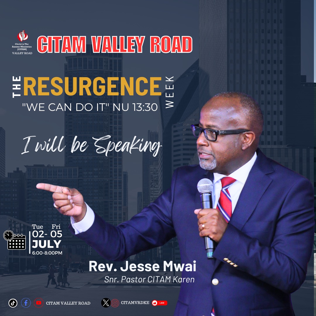 CitamVrdKE's tweet photo. The Resurgence Week is here with us. Please plan to be part of it starting tonight at 6:00pm. https://t.co/EOtfUoZJhg