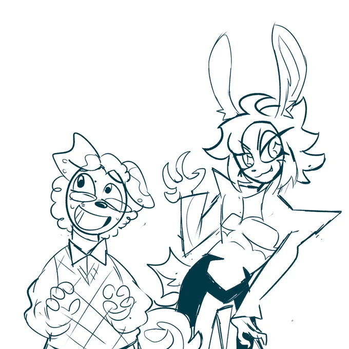 Dawg and hare 