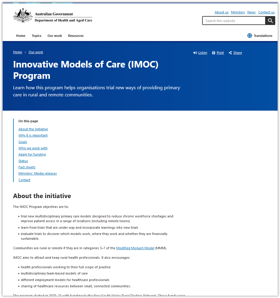 ParamedProf's tweet photo. Pleased to be a member of the advisory team for this #IMOC funded project: Sunraysia Community Health Services. $1.4M over 4 years covering Mildura, Kerang, Shepparton & Myrtleford.
CP@team: a #Community #Paramedic co-ordinated care model across four community #health services. https://t.co/ucJcK6jbp2