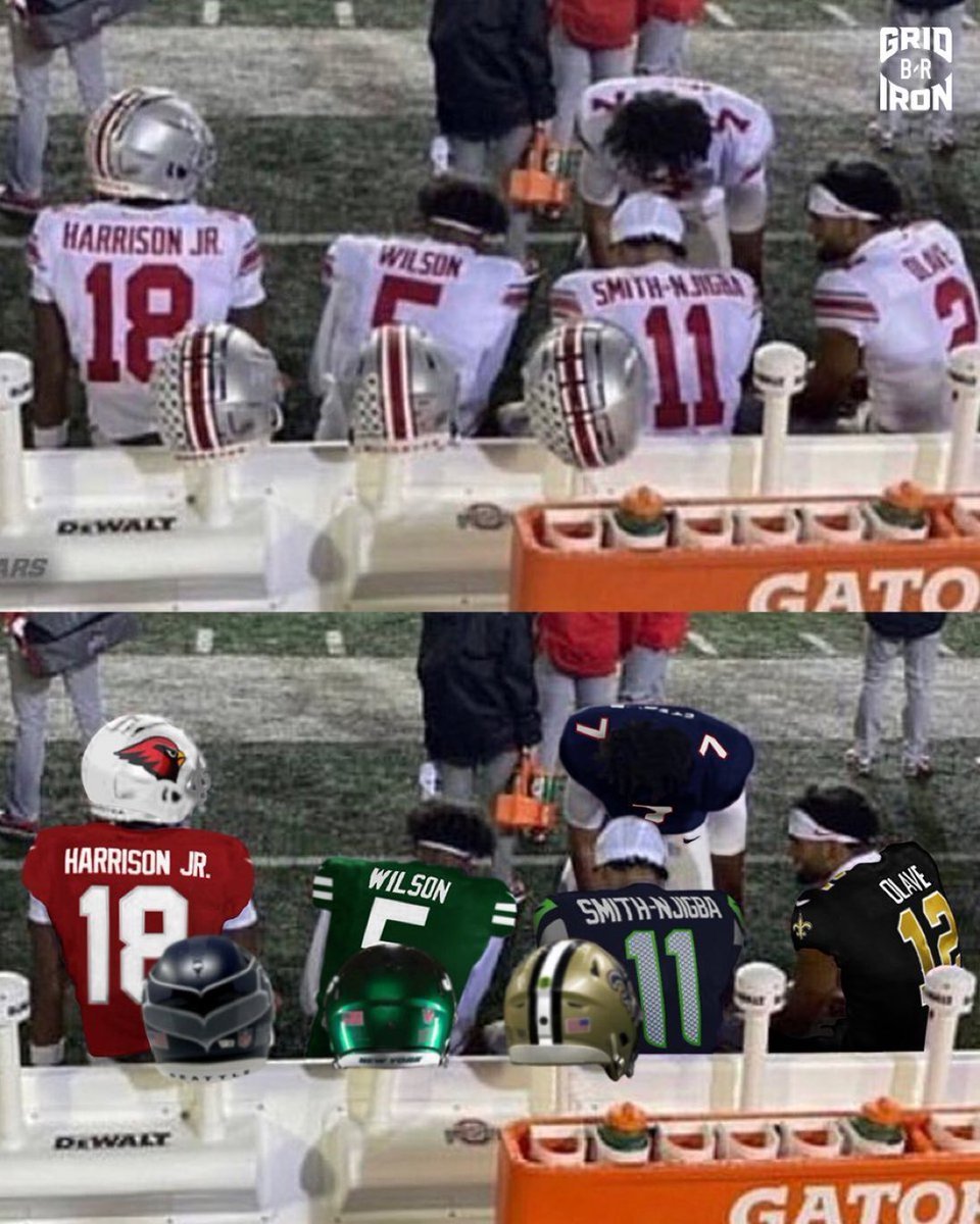 KalshiFB's tweet photo. The 2021 Buckeyes wide receiver group was INSANE 🤯 https://t.co/3tguy1HTrd