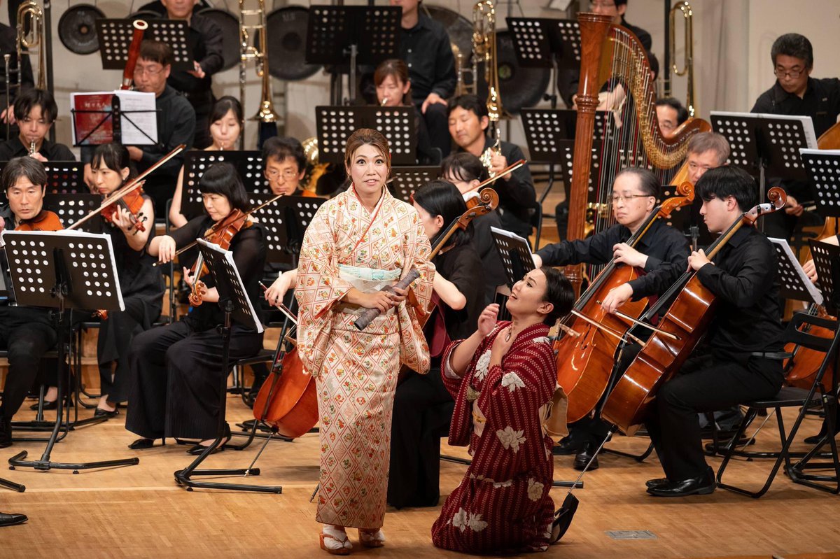 OperaHachioji's tweet photo. この度は八王子オペラ主催《蝶々夫人》の公演に大変多くのお客様にお越し頂き、誠にありがとうございました。

大変多くの方々に支えられて無事初回公演を終えることが出来ましたこと、出演者一同改めて御礼申し上げます。

今後とも是非八王子オペラをよろしくお願い申し上げます！ https://t.co/AA3y8plfmU