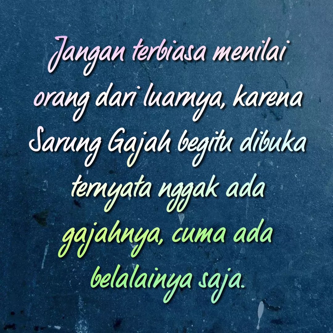 Biasakanlah menarik kesimpulan berdasarkan data, fakta, dan analisa, bukan melalui prasangka apalagi berdasarkan "kata orang".
Selamat beristirahat siang.
Salam sehat sejahtera selalu.
♥️♥️♥️