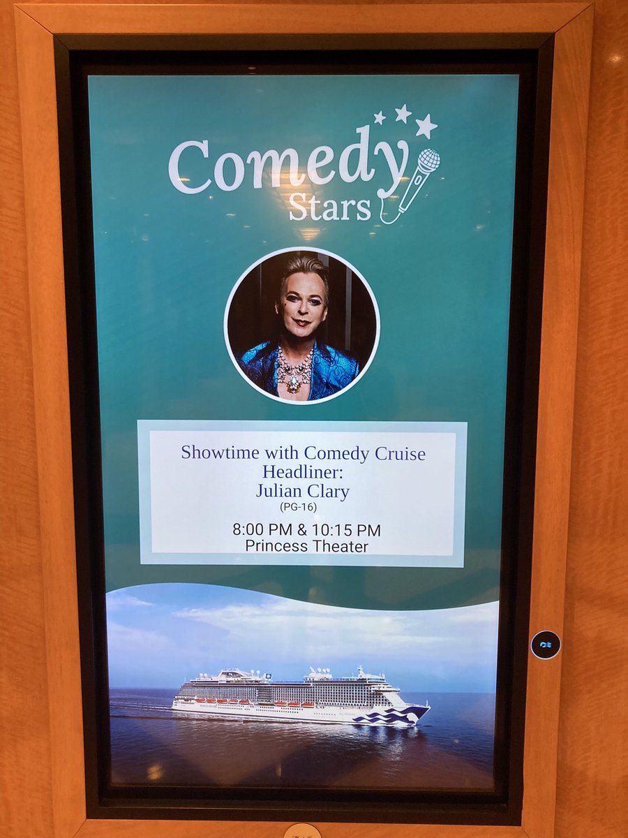 GlitterballDiva's tweet photo. One year ago I found myself on a cruise ship 😬 The biggest challenge of my life in the Clary Bubble. Felt surreal then and still does.
What a fab experience to witness @JulianClary deliver his tsunami of smut whilst crossing the North Sea en route to Norway 😜
#throwbacktweet https://t.co/hJASOTWBJ3