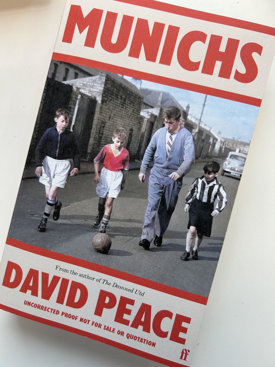 dicklp's tweet photo. Just got my hands on the proofs. There’s no novel that I’m looking forward to more this year.
#Munichs #DavidPeace @FaberBooks https://t.co/JF6kSlRtVI