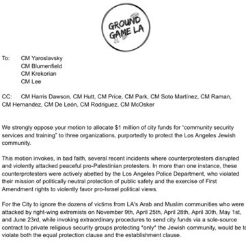 Ground Game LA tweet media