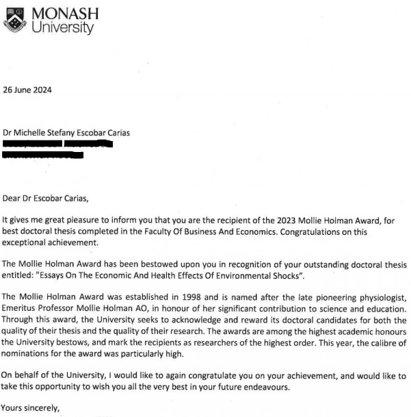 Michelle Escobar tweet media