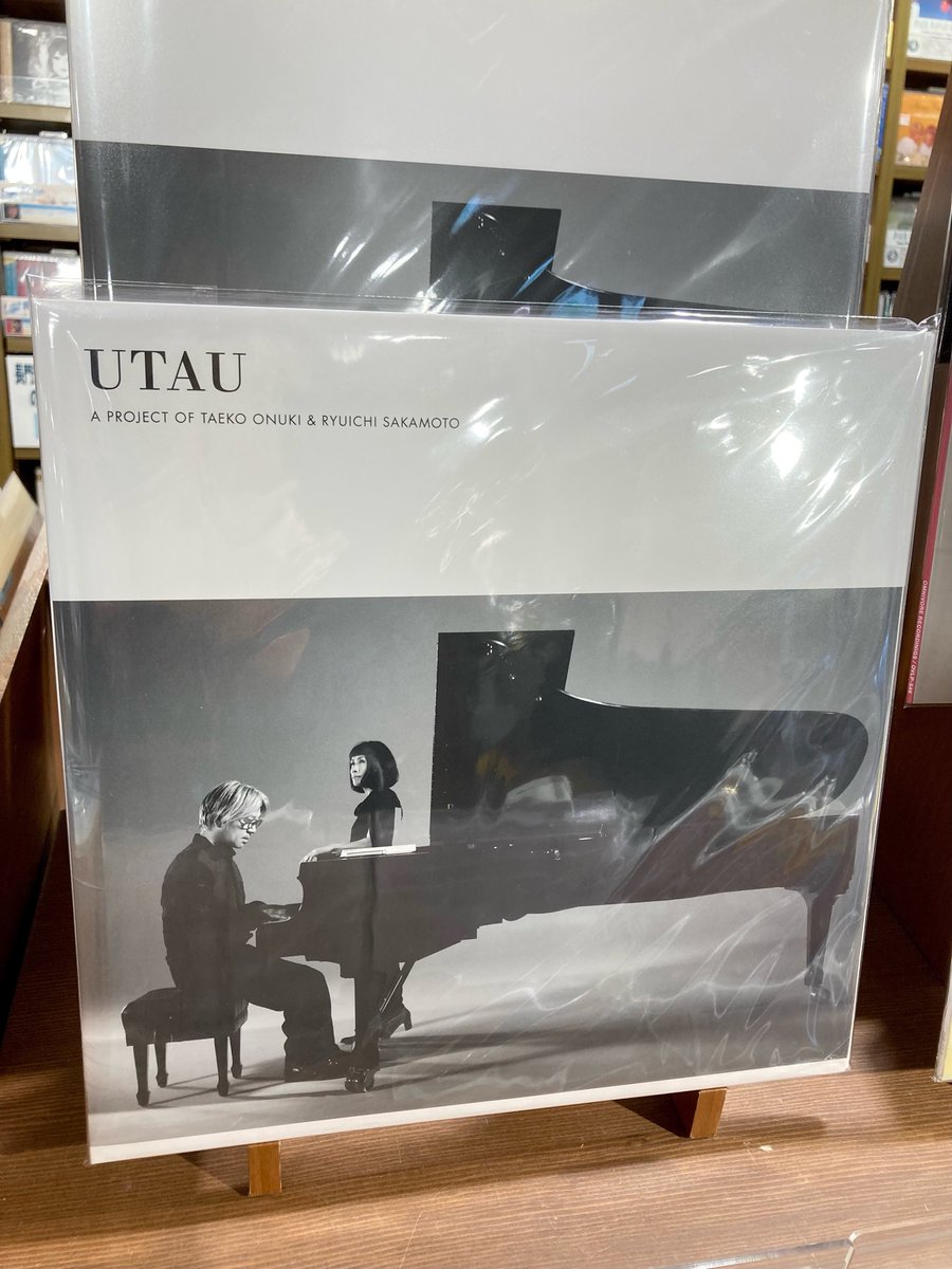 本日入荷 大貫妙子 & 坂本龍一『UTAU』(3 LP) A PROJECT OF TAEKO