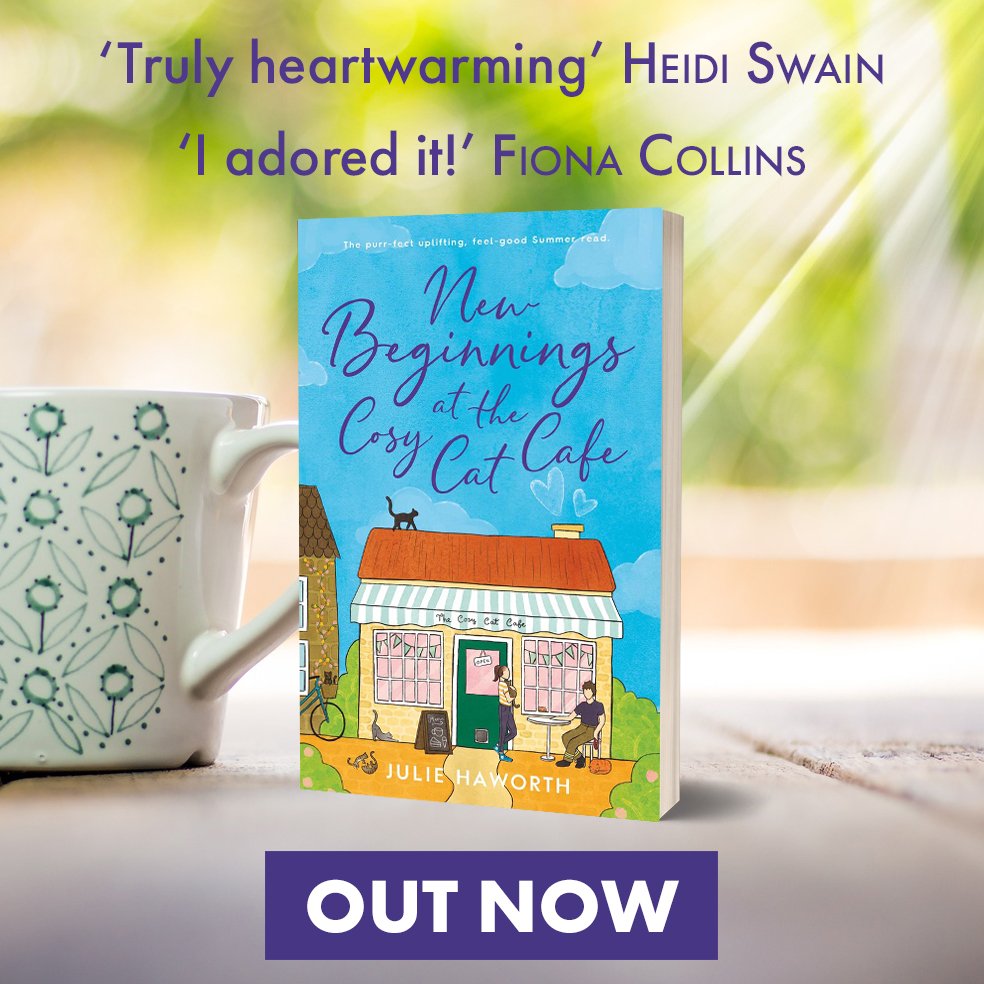 jhaworthauthor's tweet photo. My exciting @RNATweets #tuesnews is that it's eBook and audiobook publication day for #NewBeginningsAtTheCosyCatCafe, so don't delay, grab yourself a copy today! 📚🐾❤️ If you're a paperback fan, it's in all good bookshops from Thursday 18th July! 🐾📚❤️
https://t.co/BZQzIQIuyp https://t.co/Oz0hqmtpmX