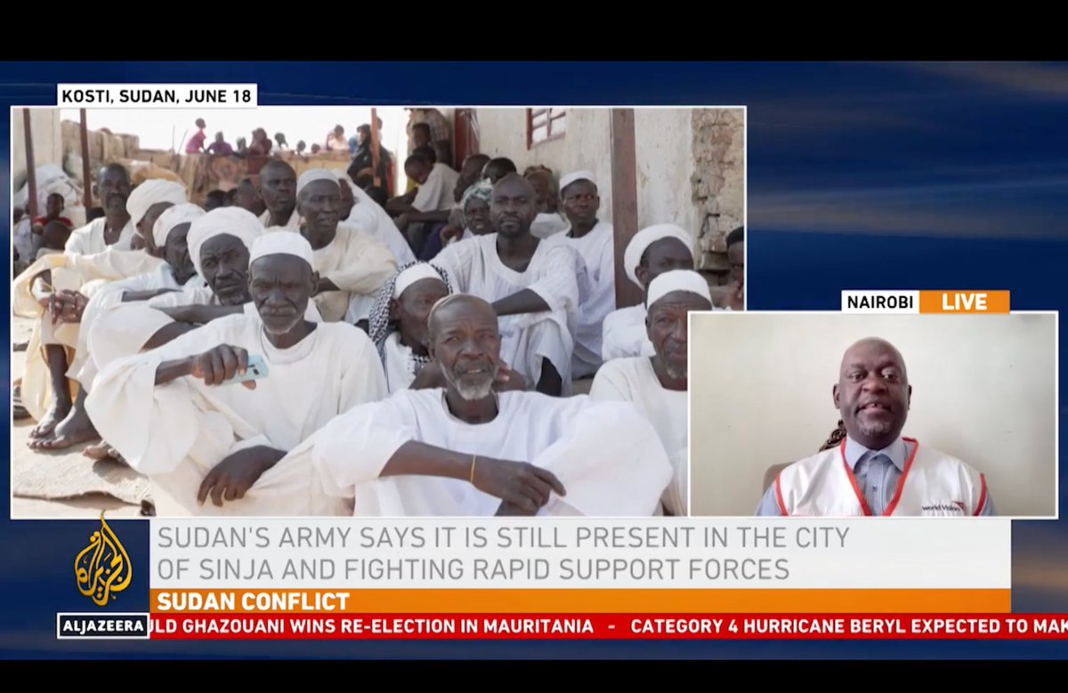 Over half the population of Sudan are likely to face worse conditions of food insecurity.

See our National Director's <a href="/MakoniJohn/">John Paul Makoni</a> interview on <a href="/AJEnglish/">Al Jazeera English</a> shedding light on the urgent need for unhindered humanitarian access.

#SudanCrisis #SDG2 

▶️ bit.ly/45RkRMI