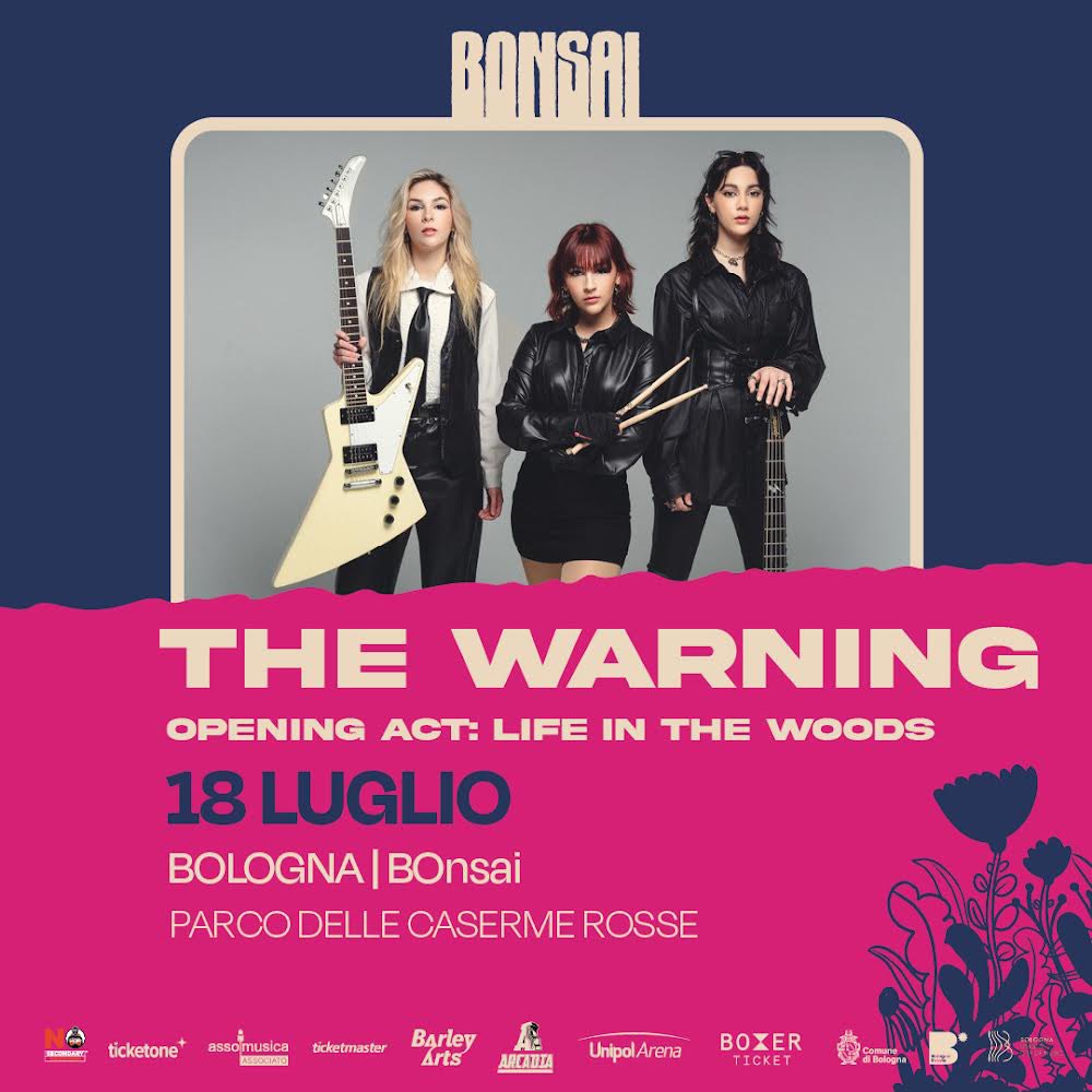 litwmusic's tweet photo. The poster tells it all: on July 18th we will play in Bologna as the opening act for @TheWarningBand2 . It will also be our return on a big stage and we can’t wait to get back into this habit! @barleyofficial https://t.co/rccJmelYde