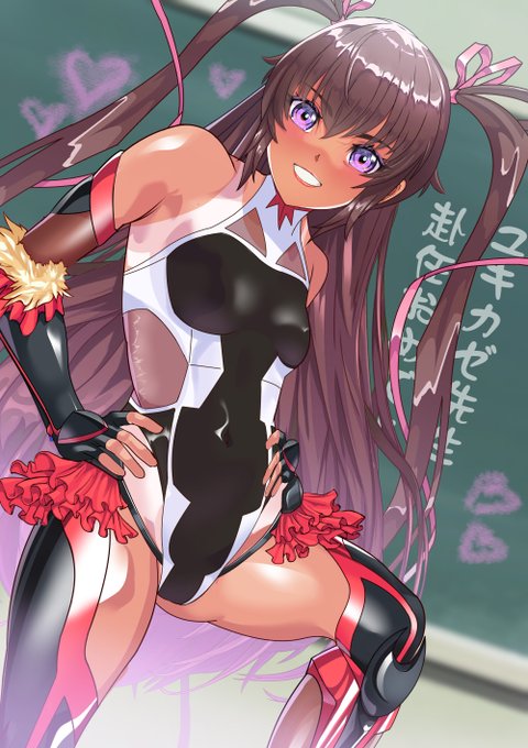 はぁ～い❣静かになるのに5分掛かりました❣❣
今日から、赴任します❣
ユキカゼ先生です❤

ファンサイト更新しました❣❣
「教師Y豚ちゃん❤」(6枚)
(ピクシブにY豚ちっぱい妊婦漫画見れちゃう⁉)
(ついでにリンクも貼りました。)

#対魔忍ユキカゼ 
#日焼け 