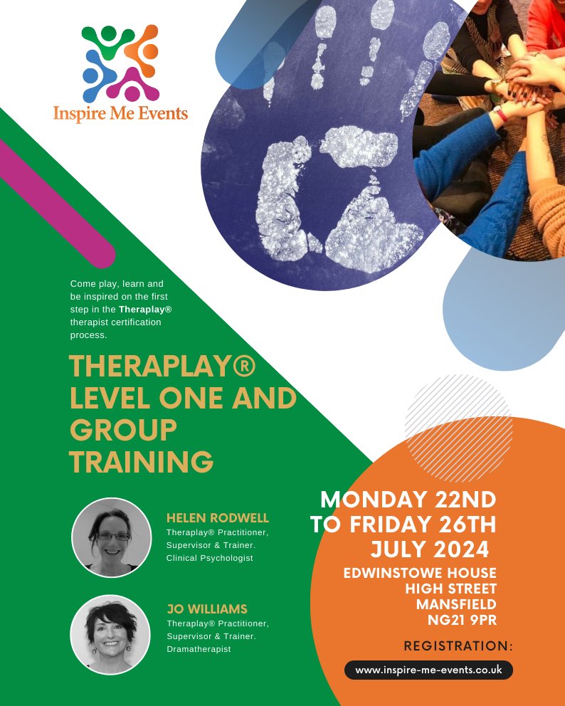 LtdInspire's tweet photo. We're excited to welcome a new month filled with opportunities for growth and learning at Inspire Me Events! We are partcularly excited to wecome a new cohort of Theraplayers to the family #InspireMeEvents #TheraplayTraining #ProfessionalDevelopment #Theraplay #ChildDevelopment https://t.co/t10T1223Ii