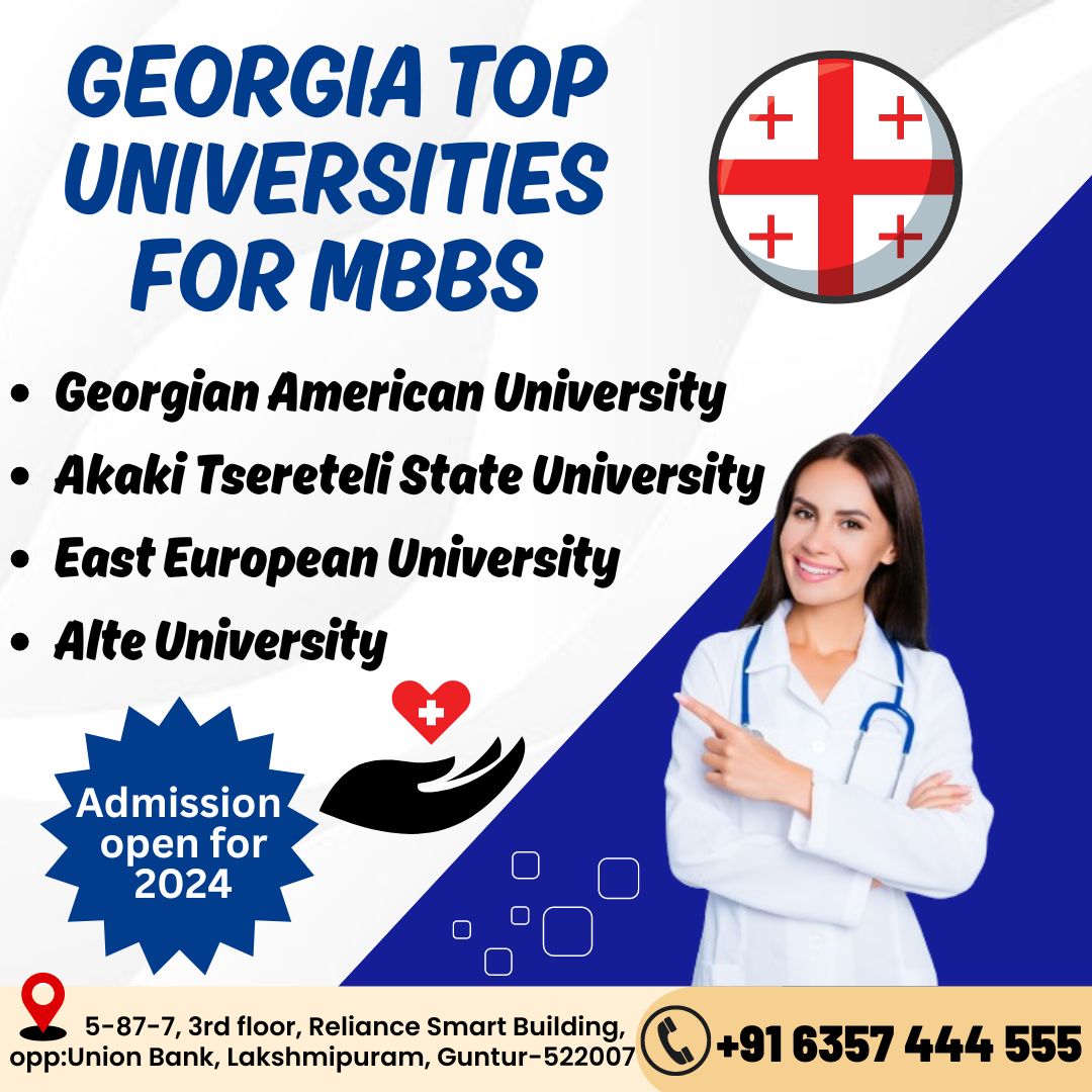 Way2studyabroad's tweet photo. "Discover top-tier medical education with an MBBS in Georgia. Benefit from affordable tuition, advanced facilities, and globally recognized degrees.                                              #mbbs #abroad #study #russia #Kyrgyzstan #kazakhstan #centralamerica #georgia https://t.co/sFxbEzkvUz