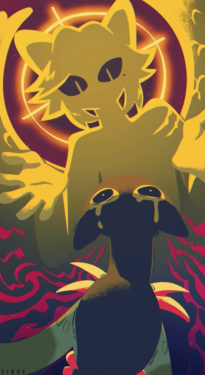 Zi_boe's tweet photo. First #artfight2024 attack to @Foxitap2 B) https://t.co/7fcQHgijzL