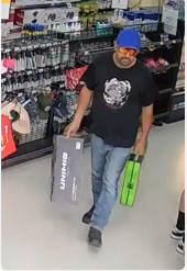 🚨Ballajura Police seek identity - can you help🚨
The below person is a suspect for Stealing on 22/06/24 - Supercheap Auto Malaga. Anyone with information please contact police - ref 220624 1601 88343.
#fb #crimestopperswa #ballajura