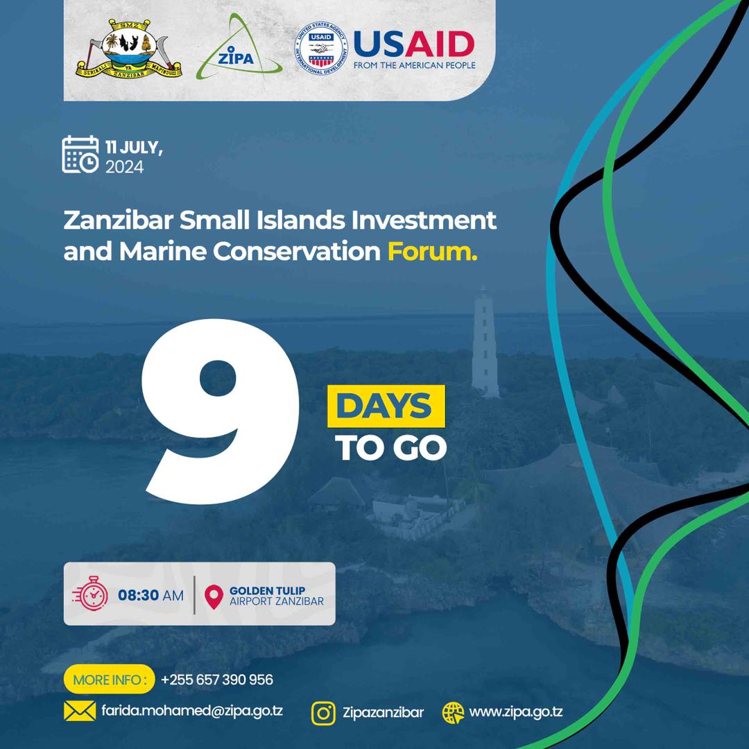 9 Days to go...............

#visitzanzibar 
#wekezazanzibar 
#investinzanzibar