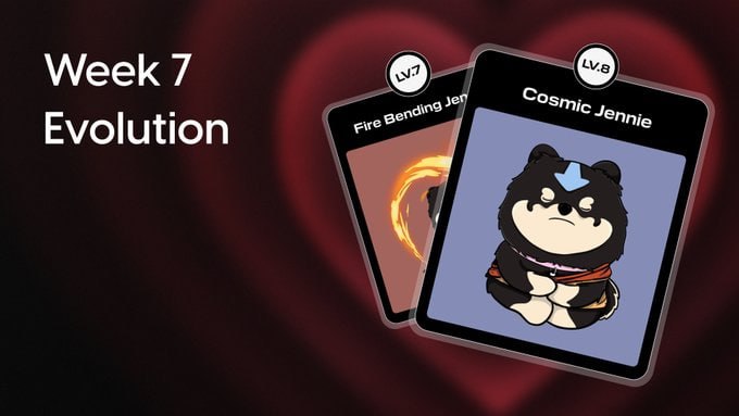 Initia Week 7 Ending Soon 
Don't forget to feed your Jennie