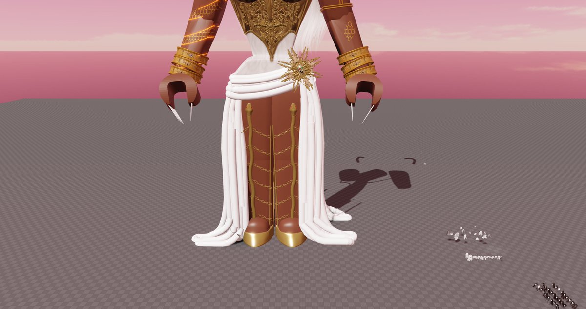 Built this look for Naomi for Demure's  

(btw this was like my second time doing minor drag)