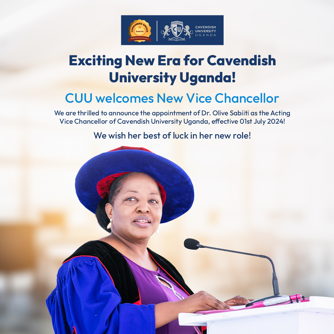 CavendishUg's tweet photo. We are excited to welcome Dr. Sabiiti to CUU! 

Uganda's esteemed legal scholar, High Court advocate, and higher education expert.

Her visionary guidance will lead us to new heights as a center of academic excellence in the region. #SuccessBeginsAtCavendish https://t.co/LVBHpSNADf