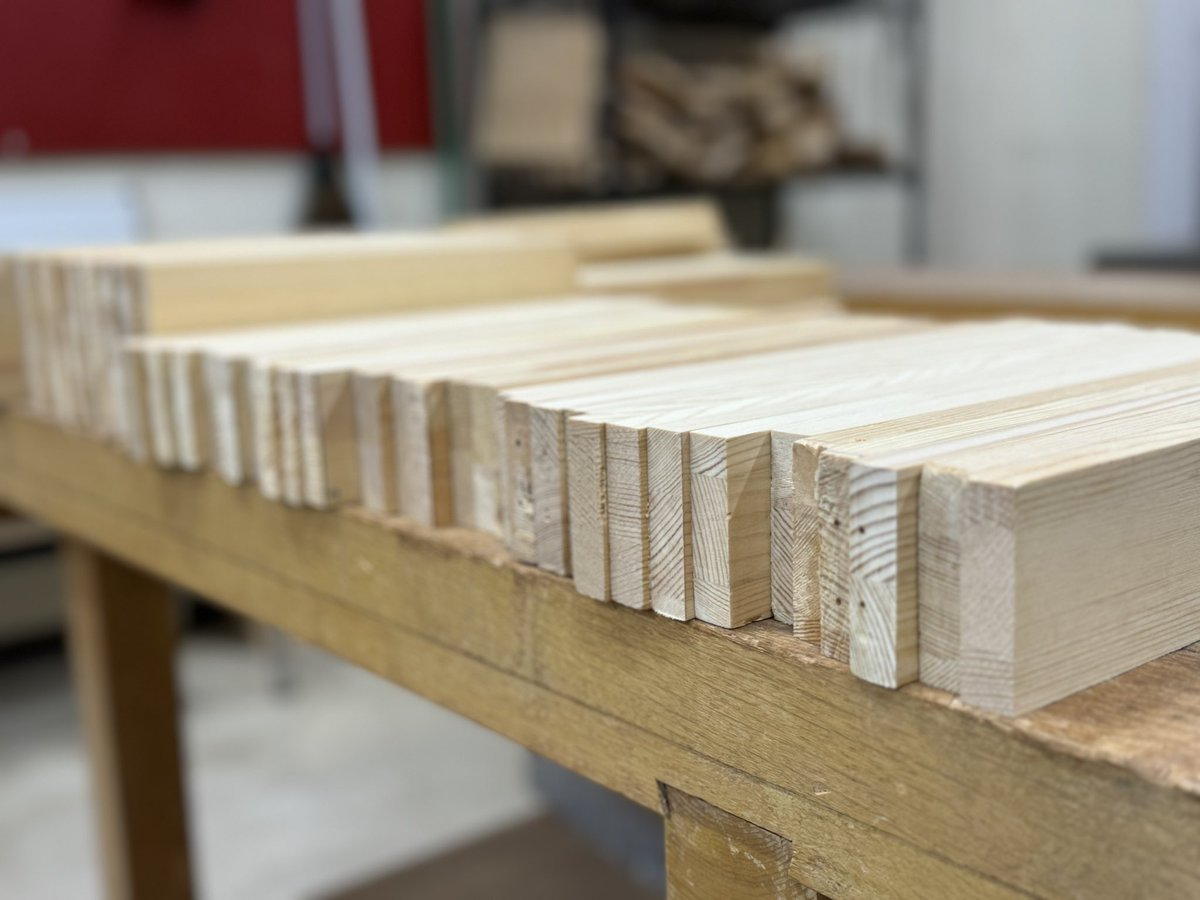 前期授業も大詰めです。久しぶりにたくさん木材を切りました✌🏻