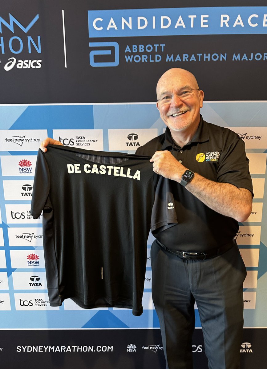 Rob de Castella (@deek207) on Twitter photo Australia needs a Major & Sydney is on track with new partnership with <a href="/TCS/">Tata Consultancy Services</a> - proud to support this! With <a href="/IndigMaraProjct/">The Indig Mthn Found</a> <a href="/sydmarathon/">Sydney Marathon</a> Australia needs a Major & Sydney is on track with new partnership with <a href="/TCS/">Tata Consultancy Services</a> - proud to support this! With <a href="/IndigMaraProjct/">The Indig Mthn Found</a> <a href="/sydmarathon/">Sydney Marathon</a>