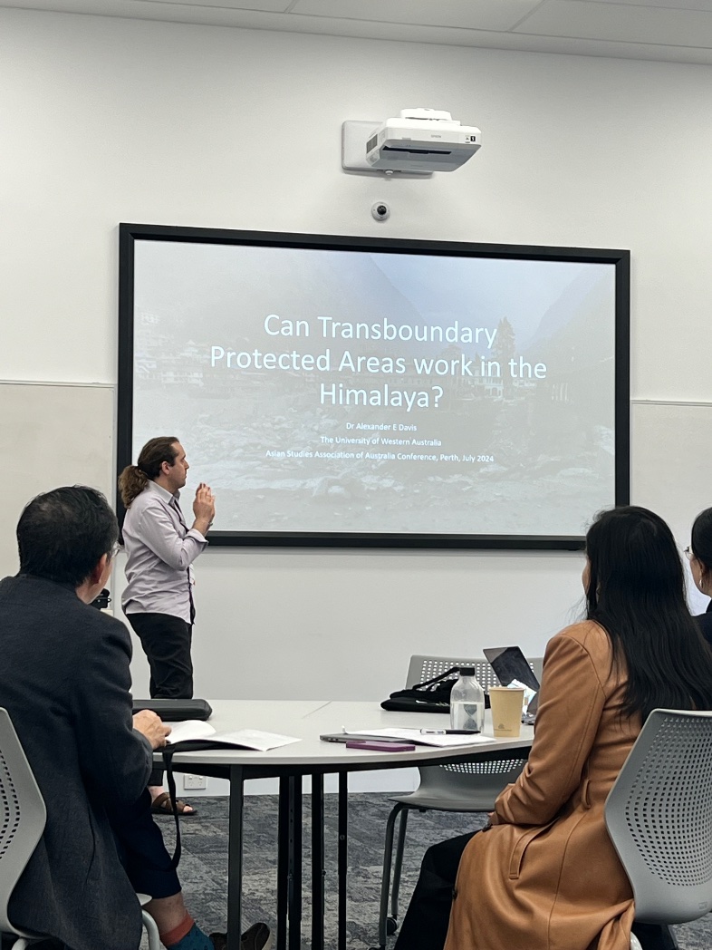 MaliniSur's tweet photo. Attended a fantastic panel on infrastructures, ecologies, communities and the more than human @ Asian Studies Conference in Australia @asiancurrents today. Stellar papers from Prerona Das @p_qiwei, Alexander Davis and others. https://t.co/Hc8YrkLIRK