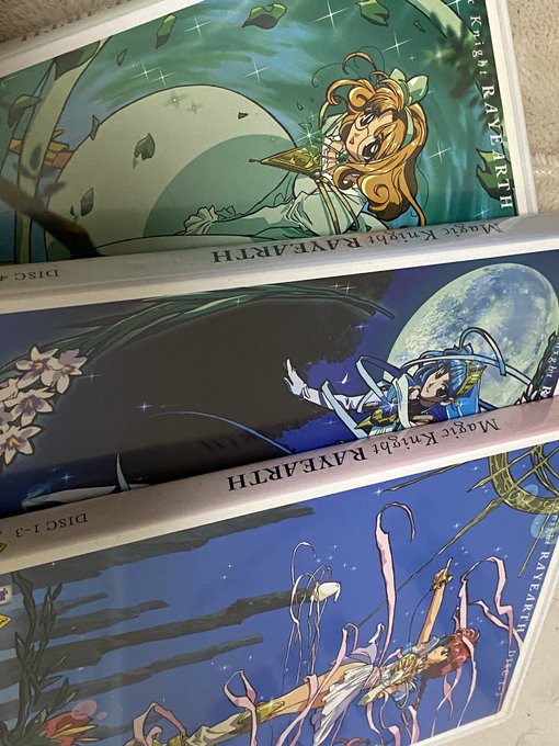 何気に持ってますレイアースのアニメDVD📀 