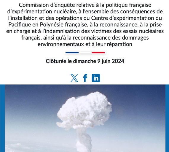 ICAN_France's tweet photo. Pour @jmc_nonukes «La commission d’enquête parlementaire sur les essais☢️initiée par @MereanaReidArb a montré ce que l’on retrouve dans ce rapport #Civen: l’irresponsabilité des gvts. Il est impératif que soit créé une nvlle Commission quelle que soit la majorité gouvernementale» https://t.co/rGShOzTXod