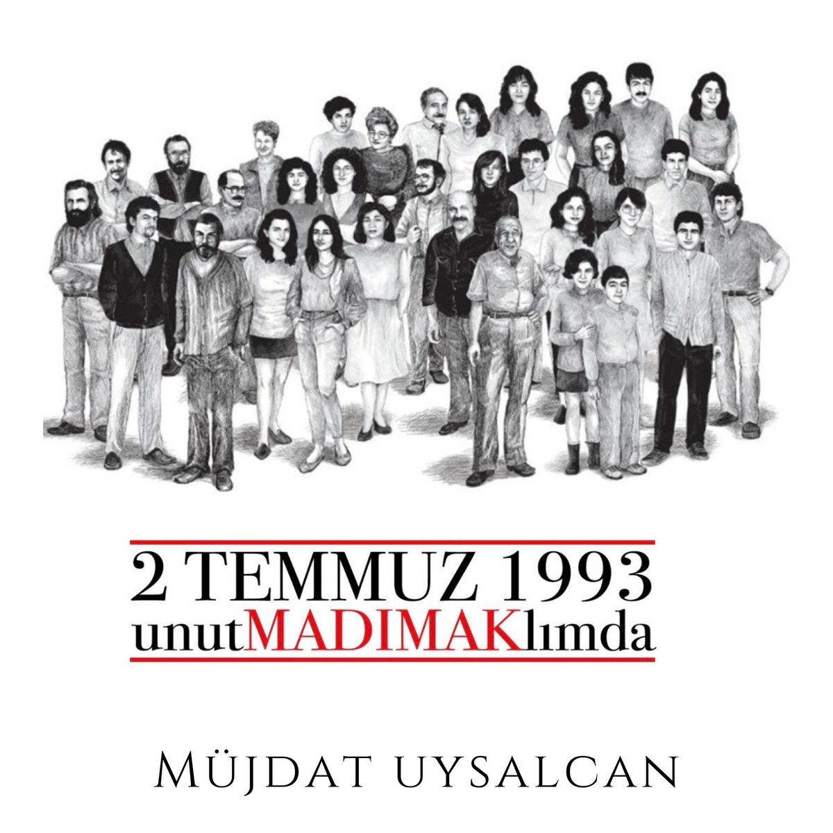 31 yıldır yüreğimiz Madımak’ta kaybettiğimiz canlarımız için yanıyor.
Katledilen aydınlarımızı, sanatçılarımızı, gençlerimizi, çocuklarımızı; Madımak’ta yitirdiğimiz 35 canımızı hiç unutmadık, unutturmayacağız.
Saygı ve özlemle…
#unutMADIMAKlımda