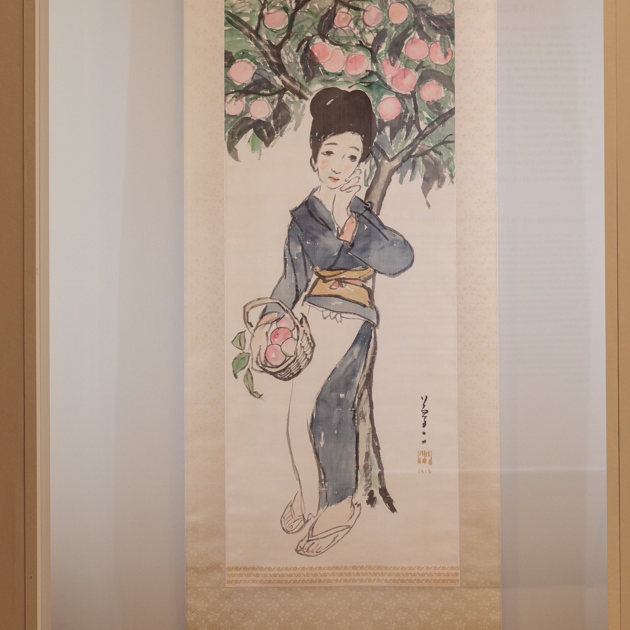 竹久夢ニ 木版画 版画 作品名 閨怨（けいえん）