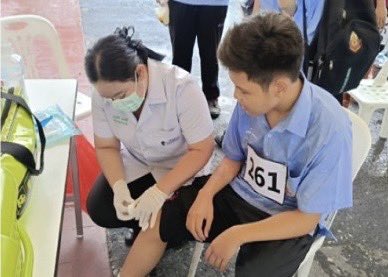 Fortadison's tweet photo. เมื่อ 20 - 24 พ.ค. 67 รพ.ค่ายอดิศร มทบ.18 สนับสนุนการตรวจร่างกาย และทดสอบสมรรถภาพทางกายแก่นักเรียนที่สมัครเข้าเป็นนักศึกษาวิชาทหาร ณ อาคารอเนกประสงค์ มทบ.18 จำนวนทั้งสิ้น 1,548 ราย
#กองทัพภาคที่1
#มณฑลทหารบกที่18
#โรงพยาบาลค่ายอดิศร https://t.co/UqL5P04QuP