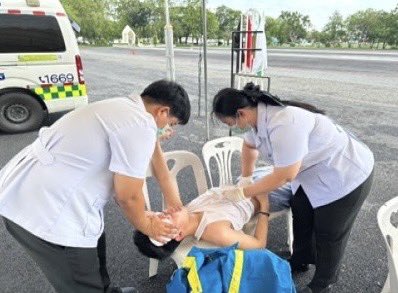 Fortadison's tweet photo. เมื่อ 20 - 24 พ.ค. 67 รพ.ค่ายอดิศร มทบ.18 สนับสนุนการตรวจร่างกาย และทดสอบสมรรถภาพทางกายแก่นักเรียนที่สมัครเข้าเป็นนักศึกษาวิชาทหาร ณ อาคารอเนกประสงค์ มทบ.18 จำนวนทั้งสิ้น 1,548 ราย
#กองทัพภาคที่1
#มณฑลทหารบกที่18
#โรงพยาบาลค่ายอดิศร https://t.co/UqL5P04QuP