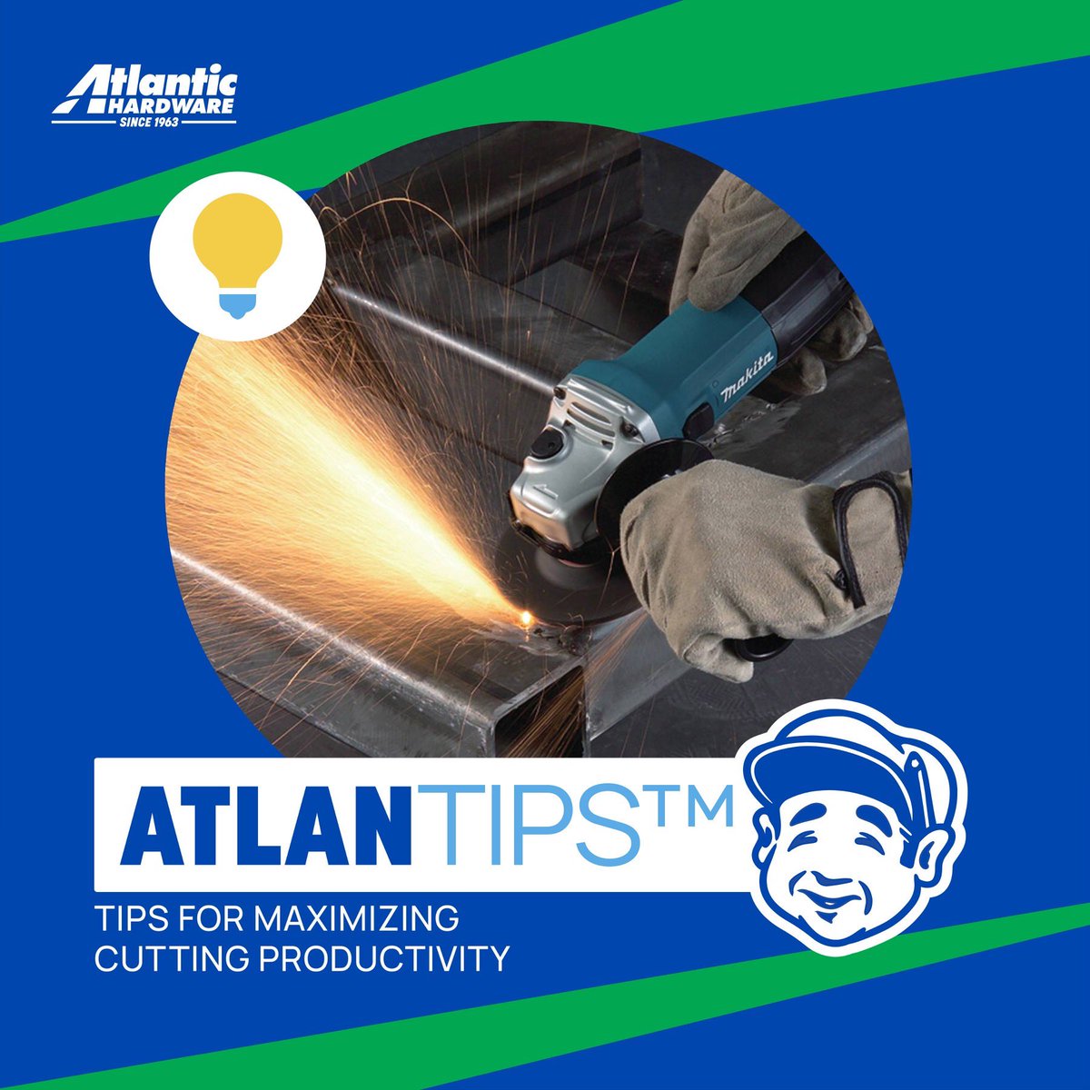 Makita Hand Drill!
Apply only enough pressure to guide the drill through the material. 
Operating speed depends on: 
• Composition of material to be drilled
• Depth of hole 
• Type of drilling equipment 
• Efficiency of the cutting fluid
• Quality of hole required