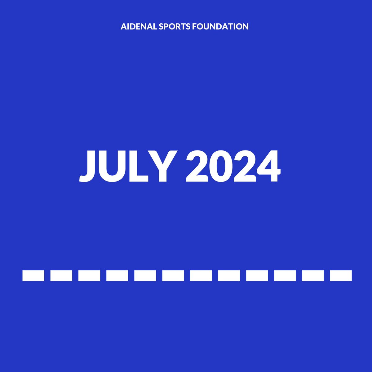aidenalug's tweet photo. Our new season of 2024/25 is here. We wish you a happy new month of July as well family 🎉 

#AidenalSportsFoundation #TheWhiteBrigade #Respect https://t.co/kPPwTHn5Tp