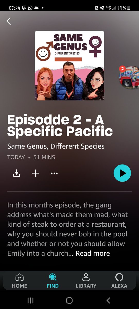 samegenuspod's tweet photo. Episode 2 is available everywhere right now, what are you waiting for? Go find it! https://t.co/g5VDhNl2Dc