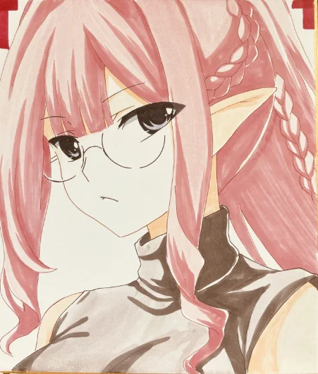 アナログでバー・ヴァンシー(メガネの姿)#FGO 