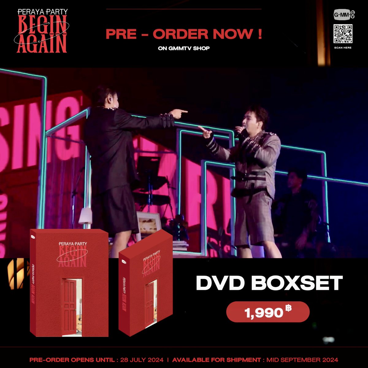 PERAYA PARTY BEGIN AGAIN DVD BOXSET THE OFFICIAL PHOTOBOOK