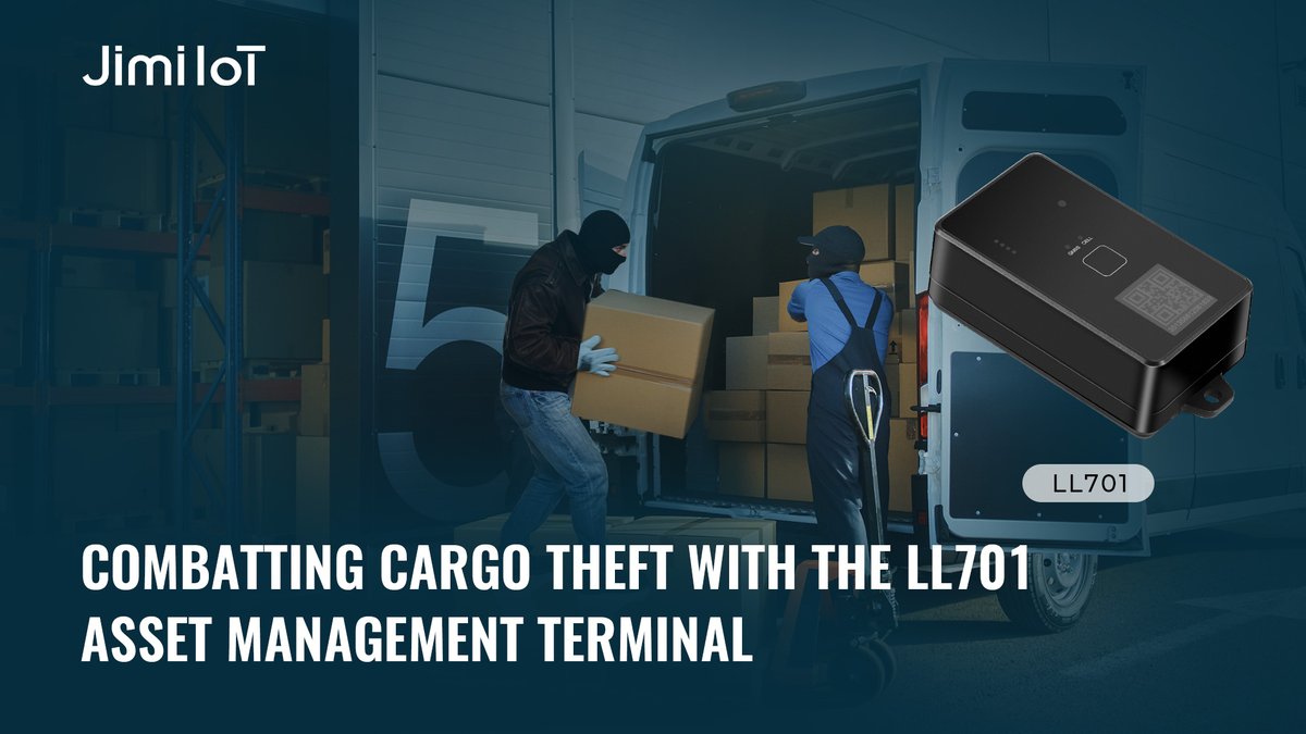 🔒 Combatting Cargo Theft with the LL701 Asset Management Terminal 🔒

🌐 Read the full article to discover how the #LL701 can safeguard your cargo: jimiiot.com/news/cargo-the…

#JimiIoT #Concox #CargoSecurity